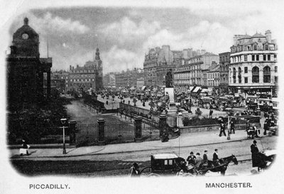 Piccadilly, Manchester de English Photographer